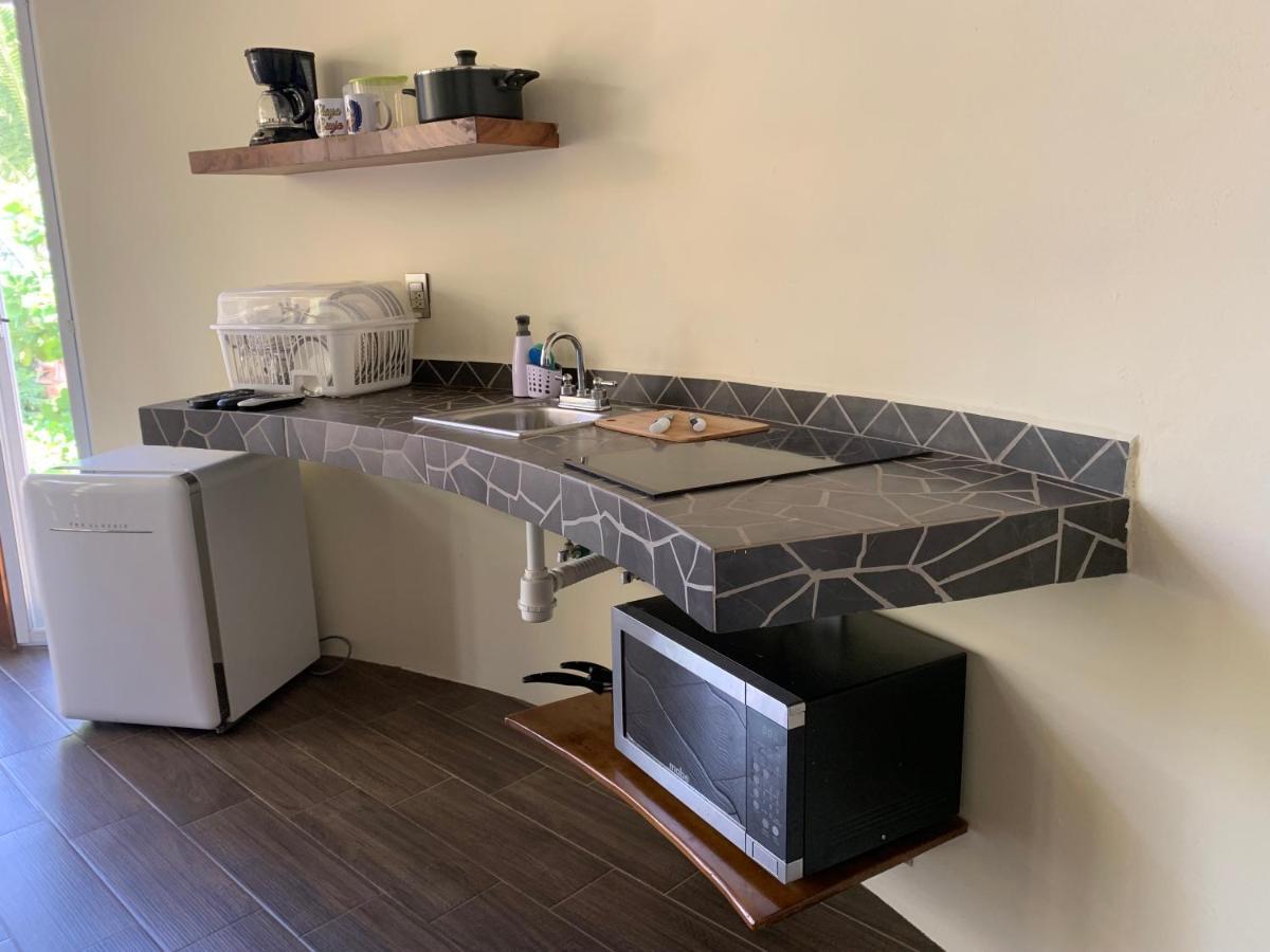 Playa Bruja Zicatela Apartment ปูแอร์โตเอสกอนดิโด ภายนอก รูปภาพ